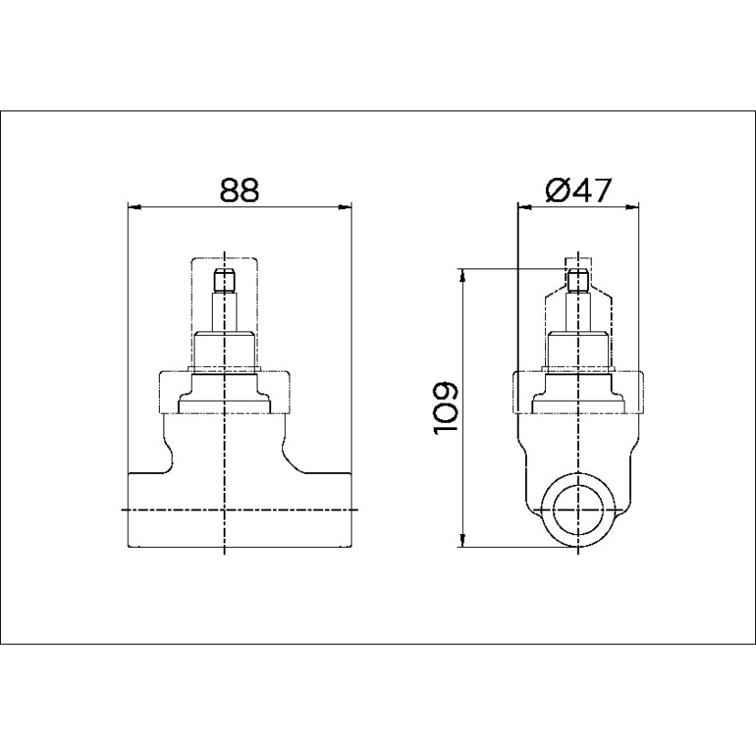 Registro de pressão em basetec ppr acionamento 1/2 volta - 20mm DocolBase 00524600