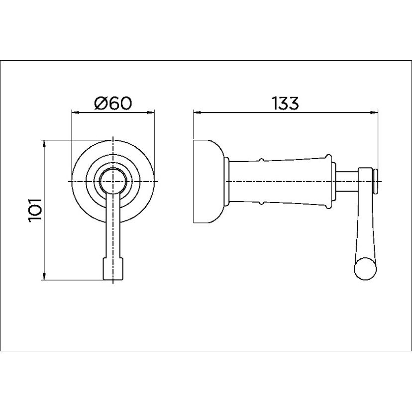 Acabamento para registro base Deca de 1/2", 3/4" e 1" Provence 00535506