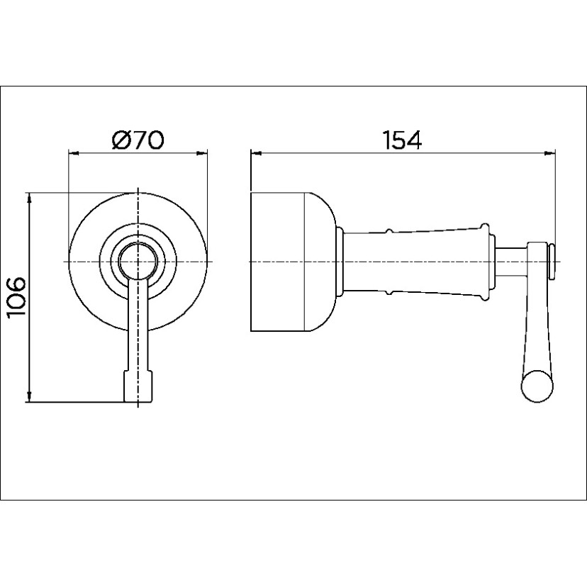 Acabamento para registro base Deca 1.1/4" e 1.1/2" Provence 00535606