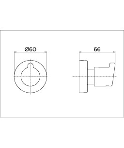 Acabamento para registro DocolBase 1/2", 3/4" e 1" Oásis Flex 00538606