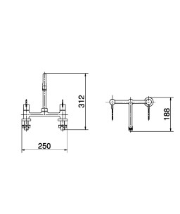 Misturador para cozinha 1/2" Docol Vitta 00539506