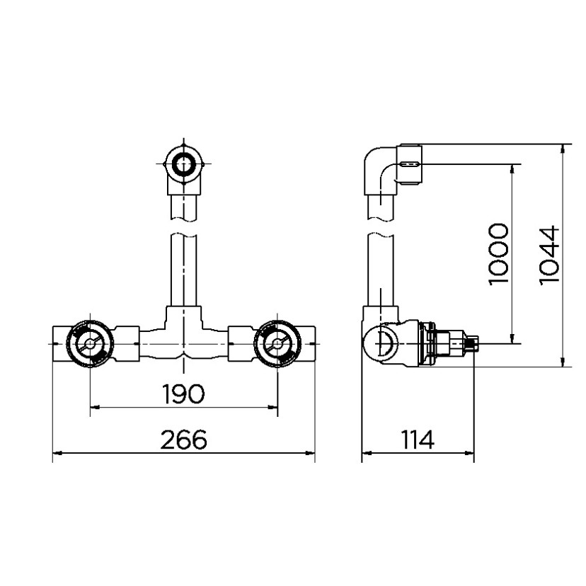 Base misturadora baseTec PPR 25 mm 00545700