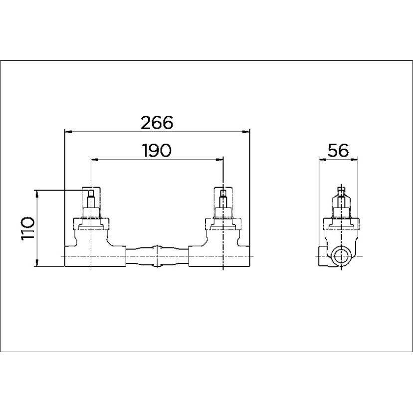 Base misturadora baseTec PPR chuveiro 20 mm 00557700