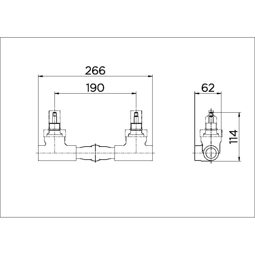 Base misturadora baseTec PPR chuveiro 25 mm 00557800