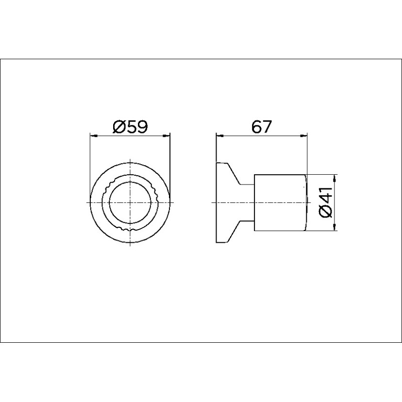 Acabamento para registro base Fabrimar 1/2" e 3/4"Itapema Bella cromado 00560960