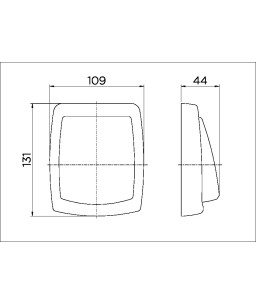 Acabamento para válvula de descarga Salvágua Box gelo polar 00566821