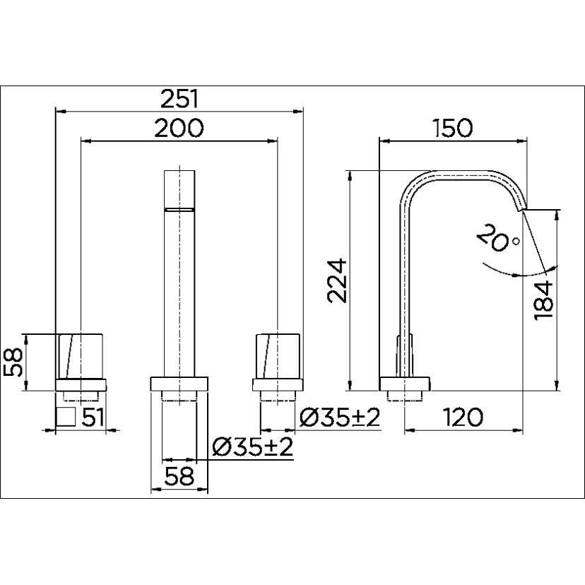 Misturador para banheiro Next 00626906