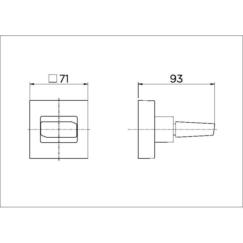 Acabamento para registro DocolBase 1.1/4" e 1.1/2" Next 00644806