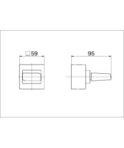 Acabamento para registro base Fabrimar 1/2" e 3/4" Next 00652906