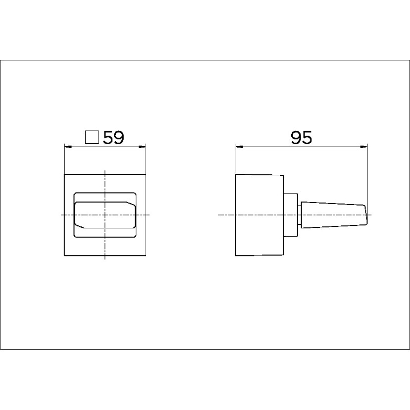 Acabamento para registro base Fabrimar 1/2" e 3/4" Next 00652906