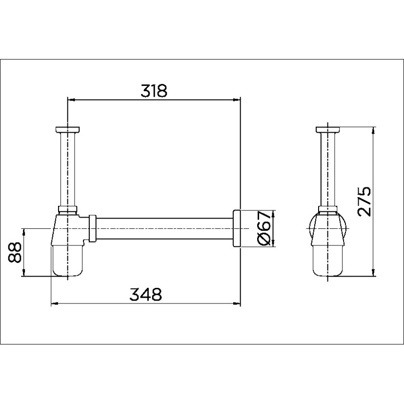 Sifão para tanque 00660906