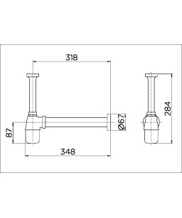 Sifão para cozinha 00661006