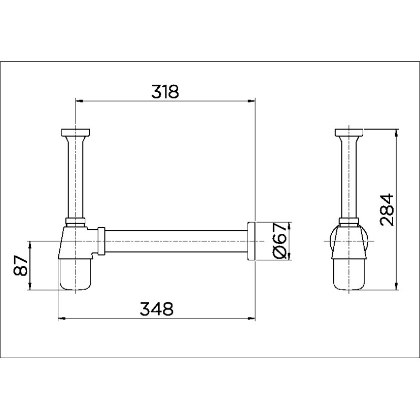 Sifão para cozinha 00661006