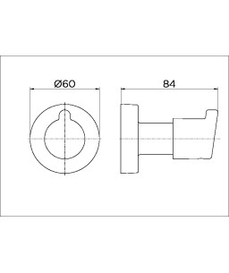 Acabamento para registro base Deca 1/2", 3/4" e 1" Oásis Flex 00661206