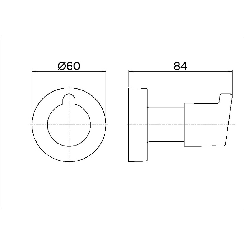 Acabamento para registro base Deca 1/2", 3/4" e 1" Oásis Flex 00661206