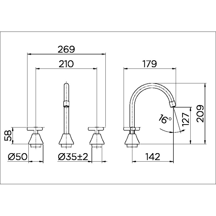 Misturador para banheiro bica alta Docol Primor 00671906