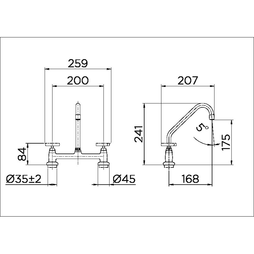 Misturador para cozinha 1/2" Docol Primor 00673706