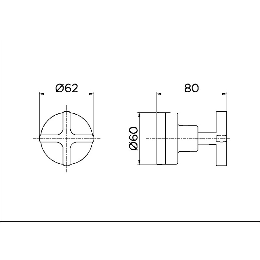 Acabamento para registro base Deca 1/2", 3/4" e 1" Invicta cromado 00723306