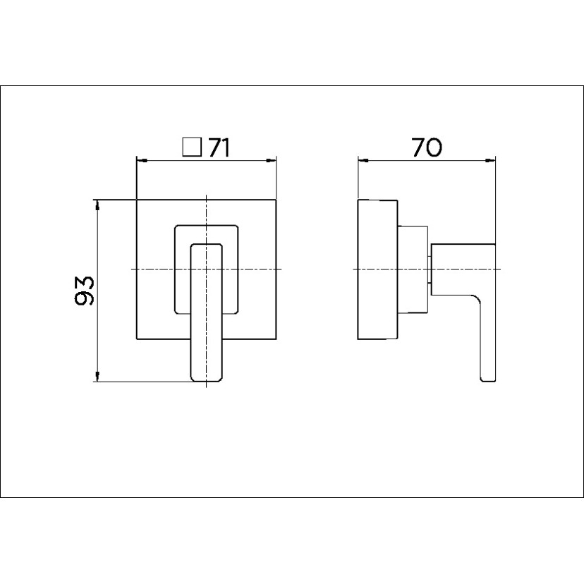 Acabamento para registro DocolBase 1.1/4" e 1.1/2" Breezy 00730906