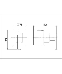 Acabamento para registro base Fabrimar 1.1/4" e 1.1/2" Breezy 00731306