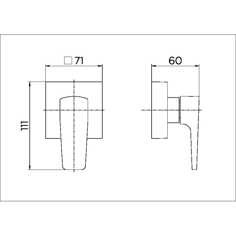 Acabamento para registro DocolBase 1.1/4" e 1.1/2" Lift cromado 00804806