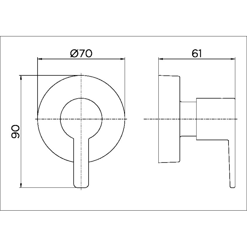 Acabamento para registro DocolBase 1.1/4" e 1.1/2" Gali 00806606