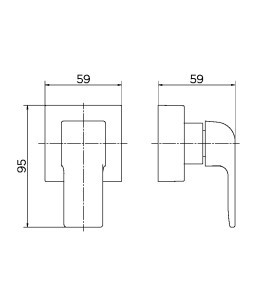 Acabamento para registro DocolBase 1/2", 3/4" e 1" Vougan 00885306