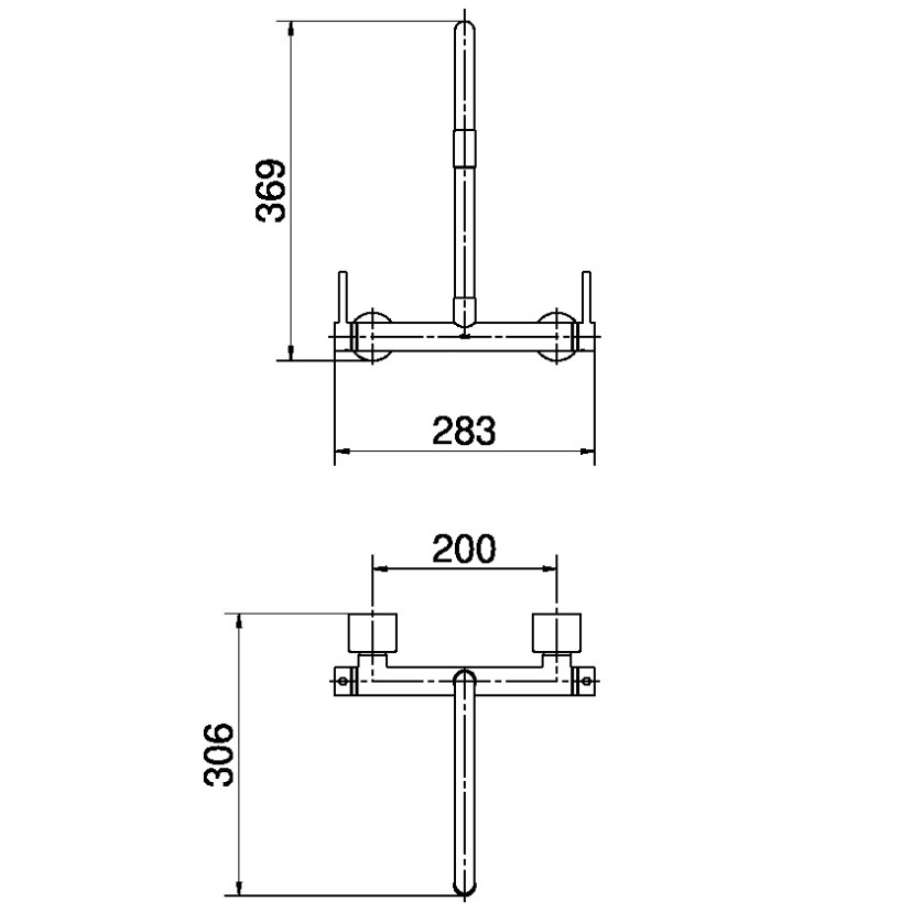 Misturador para cozinha de parede Docol Spice preto 00902057