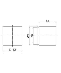 Acabamento para registro DocolBase 3/4" Minima 00919906