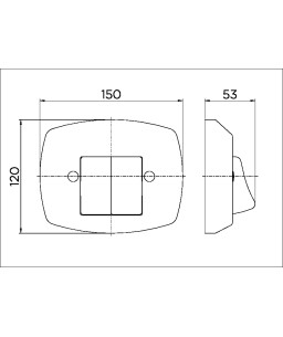 Válvula de descarga 1.1/2" com acabamento Clássica Salvágua gelo polar 01151521