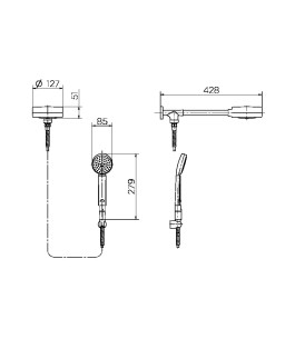 Docol Chuveiro Technoshower com Desviador 01511606