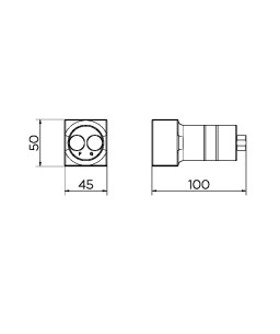 Conjunto Base para Monocomando de Piso para Banheira 01643500