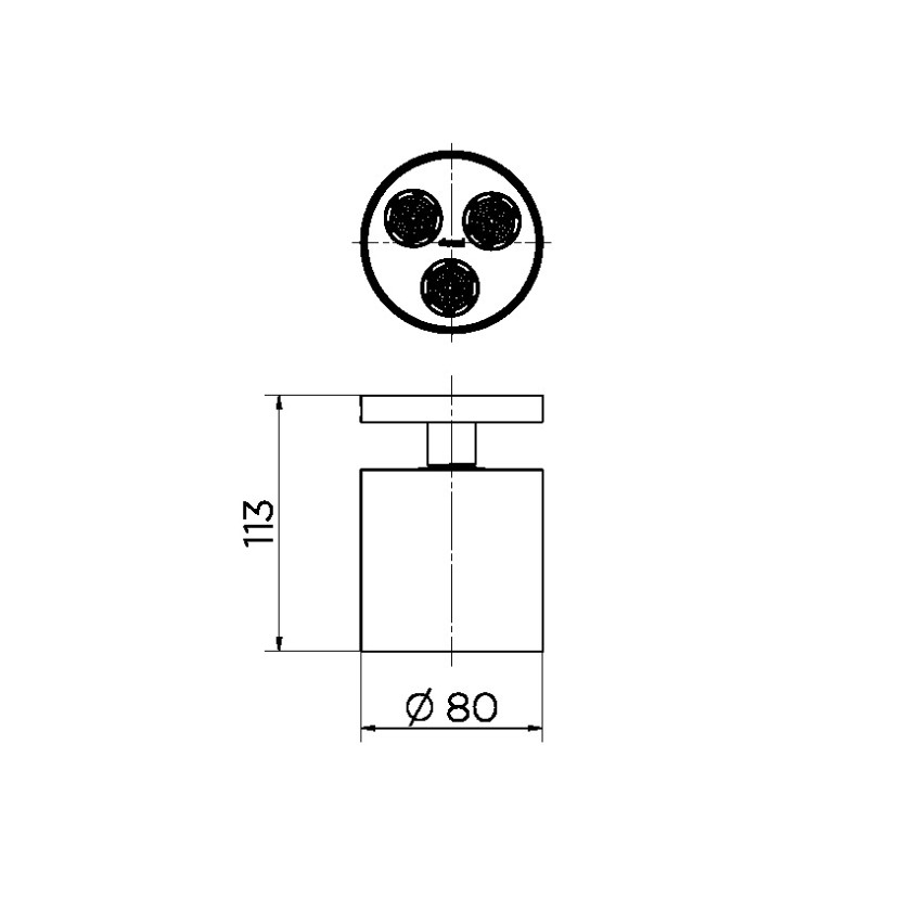 Chuveiro DocolRain de Teto Mix&Match Nìquel Escovado 01681744