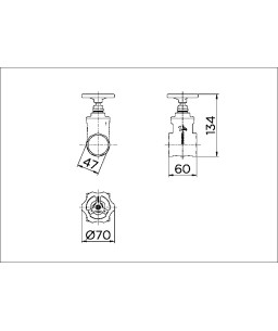 Registro de gaveta ABNT 1.1/4" 10011300