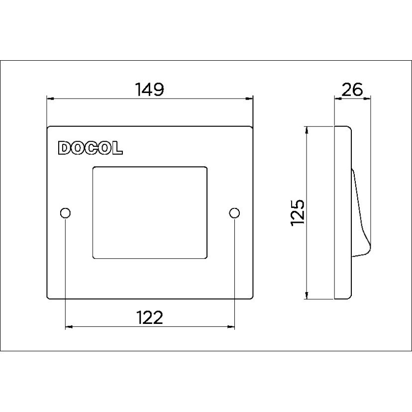 Válvula para parede PeMatic aço escovado 17012000