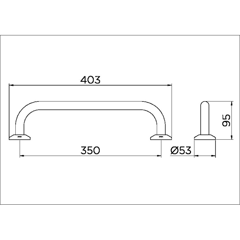 Alça de apoio 350 25280006