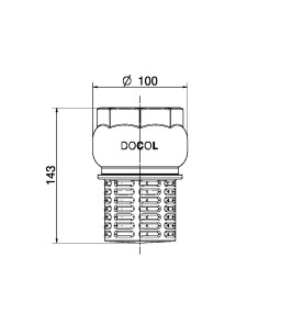 Válvula de sucção 2.1/2" 30012500