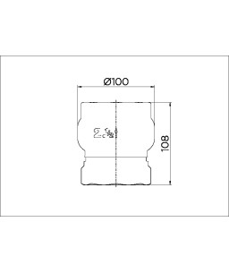 Válvula de retenção vertical 2.1/2" 30102500