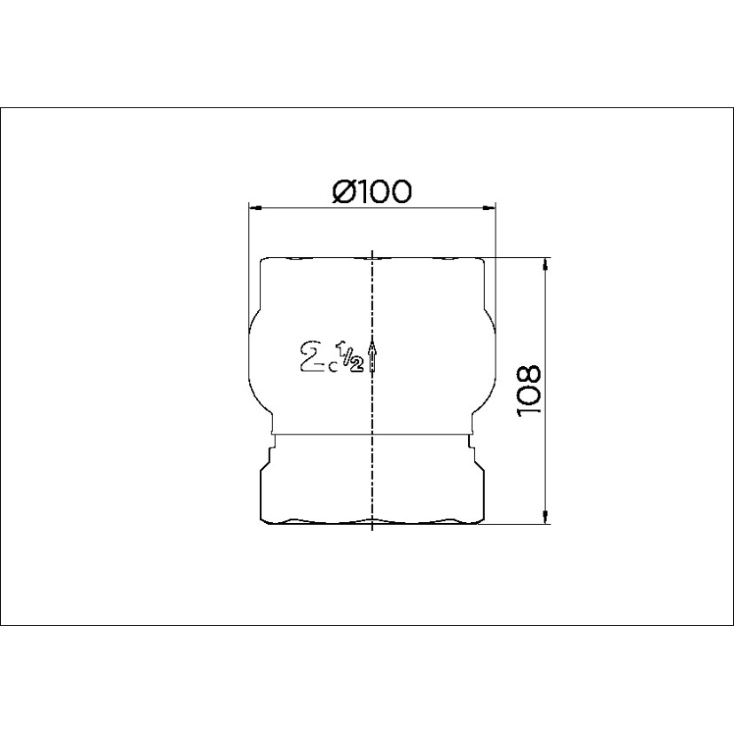 Válvula de retenção vertical 2.1/2" 30102500