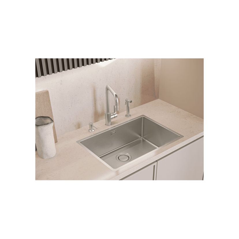 Cuba Tramontina Design Collection Quadrum 60 em Aço Inox com Acabamento Acetinado 94006903