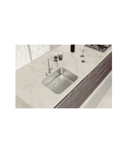 Cuba de Embutir Dora 50 BL R6 em Aço Inox Escovado Tramontina 50x40cm 94018112