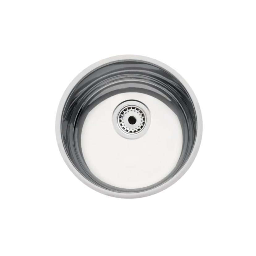 Cuba de Embutir Tramontina Basic 30 BL em Aço Inox Natural 30cm 94071507