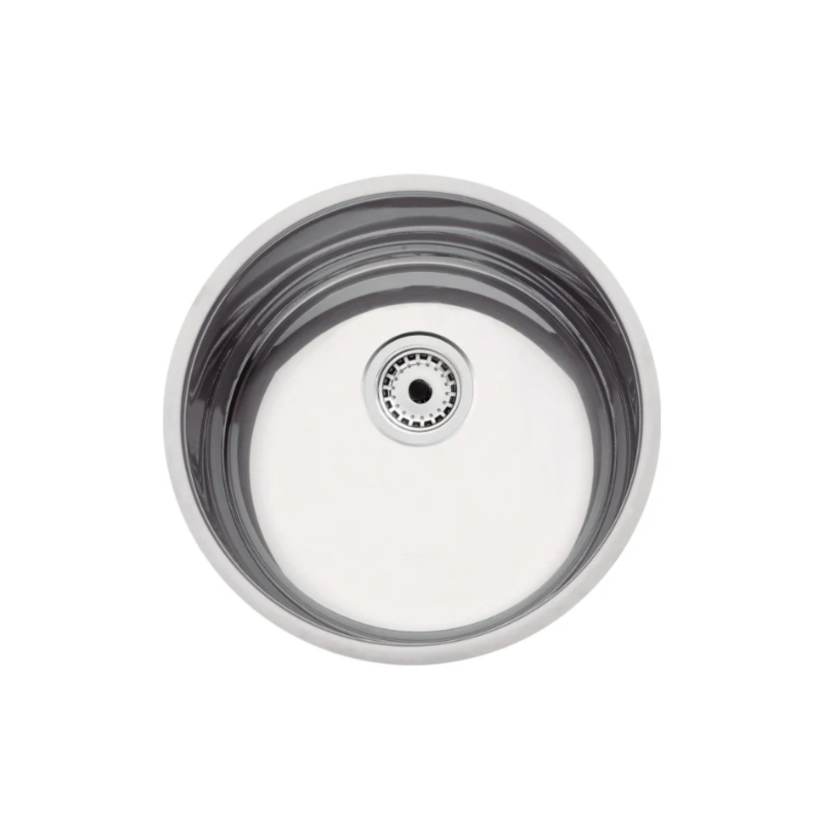 Cuba de Embutir Tramontina Basic 35 BL em Aço Inox Natural 35cm 94073507