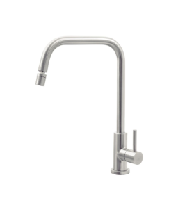 Torneira de Bancada Angolare em Aço Inox com sistema anti-gotejamento Tramontina 94520020