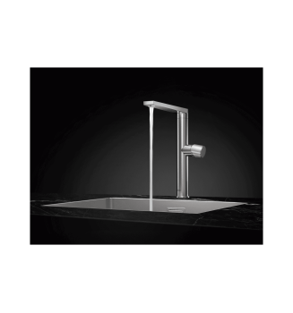 Monocomando Tramontina Design Collection Tower Side em Aço Inox com Acabamento Acetinado 94520039