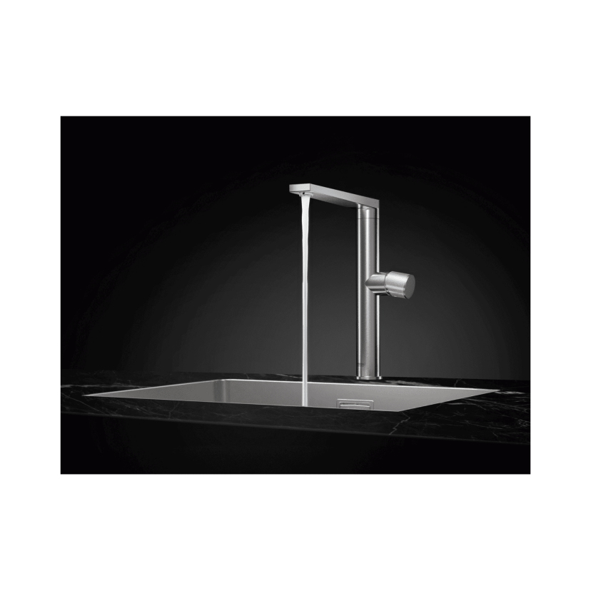 Monocomando Tramontina Design Collection Tower Side em Aço Inox com Acabamento Acetinado 94520039