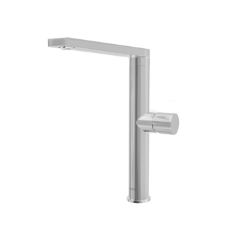 Monocomando Tramontina Design Collection Tower Side em Aço Inox com Acabamento Acetinado 94520039