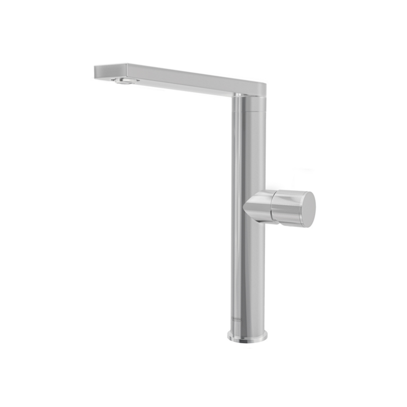 Monocomando Tramontina Design Collection Tower Side em Aço Inox com Acabamento Acetinado 94520039