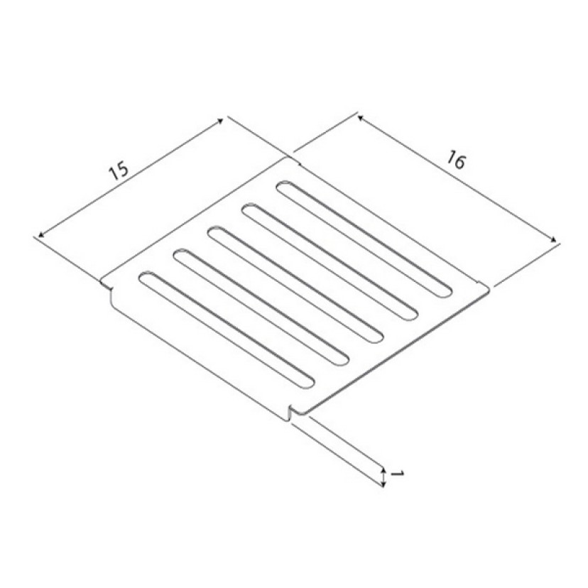 Escorredor Tramontina Aço Inox 16x15 cm P/ Calha Umida 94534/022