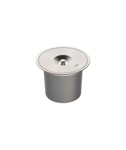 Lixeira de Embutir em Aço Inox Clean Round 8 litros 94518/000